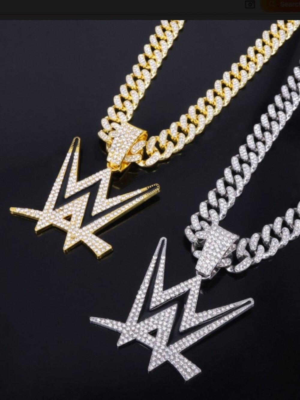 Brand New WWE Hip Hop Style Pendant Necklace